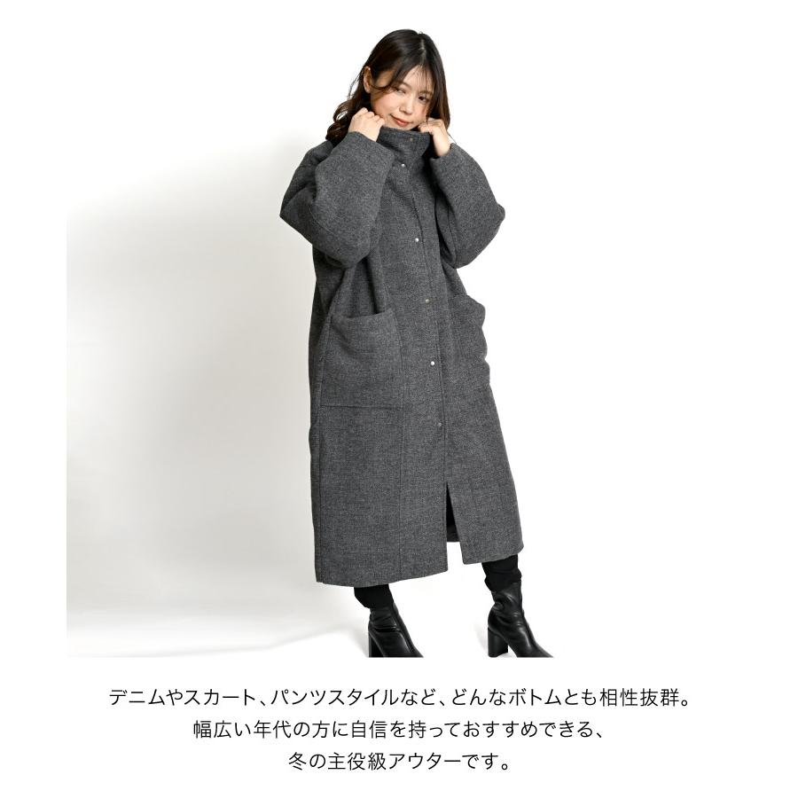 marai（マーライ） コート レディース スタンドカラー アウター その一 