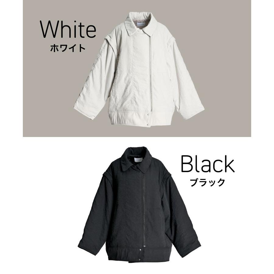 marai（マーライ） アウター レディース コート 中綿 ジャケット 2Way