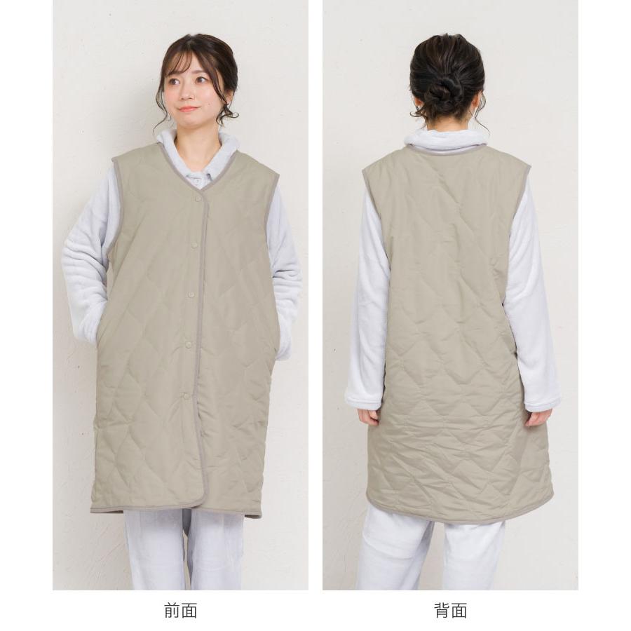 marai（マーライ） ベスト キルティング レディース ふんわり暖か