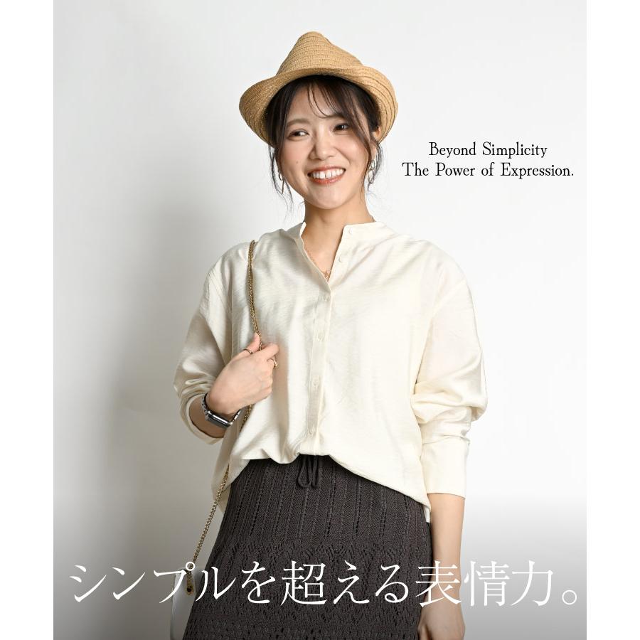 marai（マーライ） シャツ ブラウス レディース シンプルを超える表情