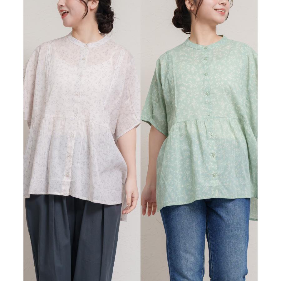 marai（マーライ） ブラウス レディース 半袖 五分袖 シャツ シャツ