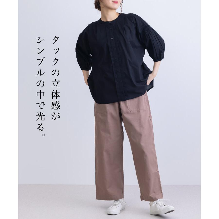 marai（マーライ） ブラウス 7分袖 シャツ トップス レディース 無地