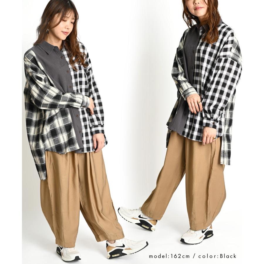 marai（マーライ） チェック シャツ レディース 春 チェック柄シャツ