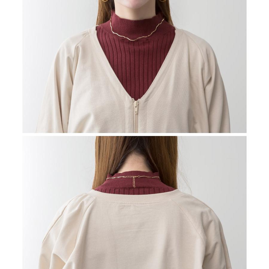 marai（マーライ） ブルゾン レディース 羽織り ライトアウター ジップ