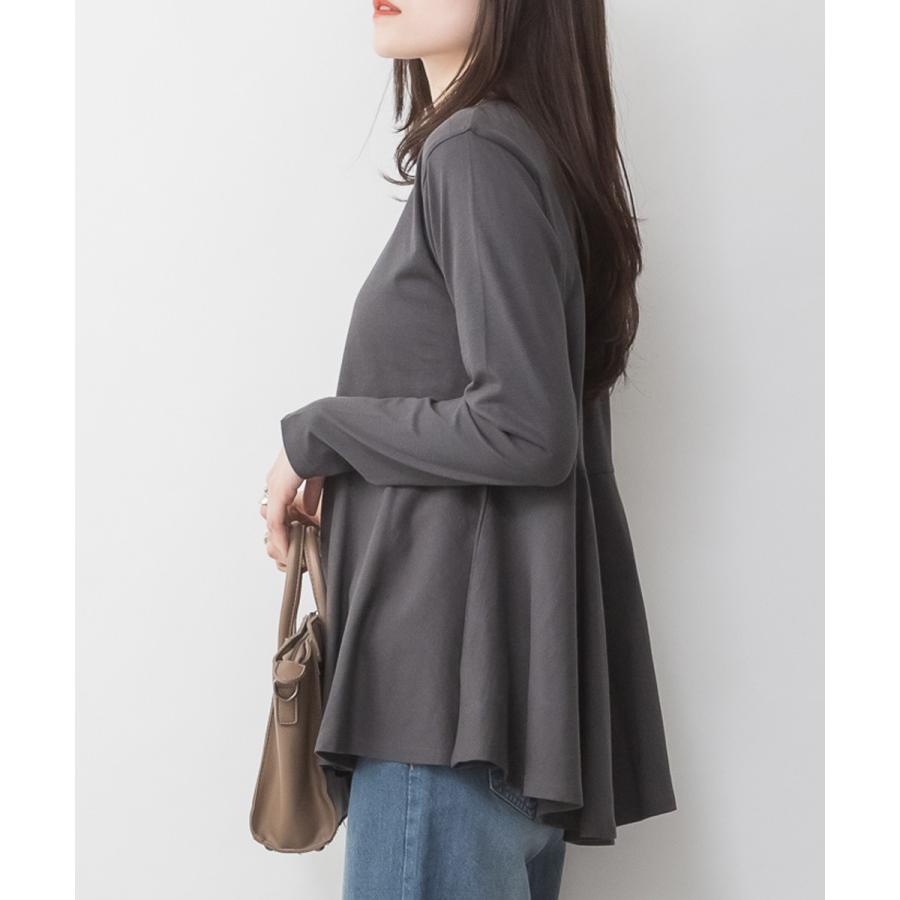 marai（マーライ） 長袖カットソー Tシャツ レディース 長袖 裾フレア