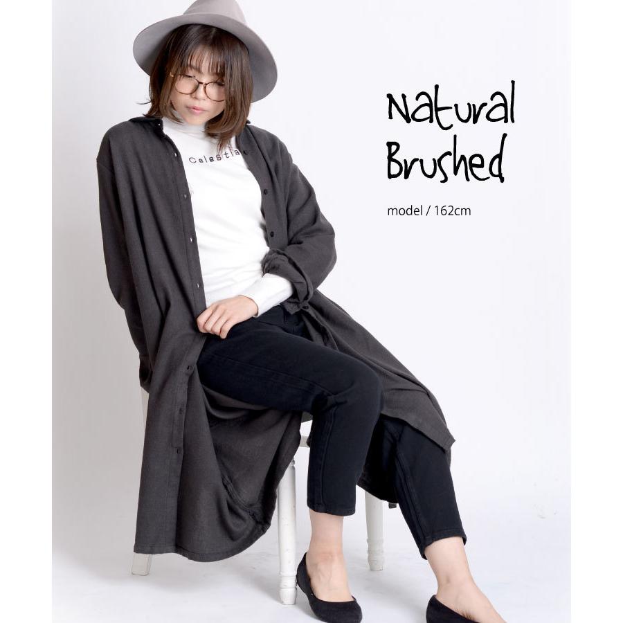 ワンピース レディース ロングワンピース 着こなし万能 微起毛シャツワンピース ロングワンピ シャツワンピ ロング 長袖 羽織 綿 起毛 Rd アジアン カジュアル マーライ 通販 Yahoo ショッピング