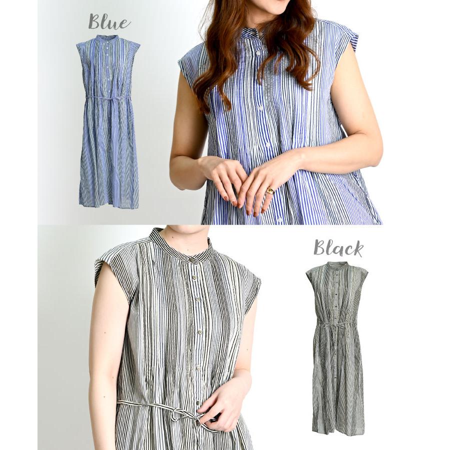 marai ワンピース レディース おとなカジュアル。コットンボイル