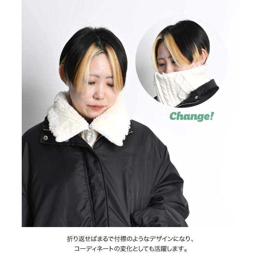 marai（マーライ） ネックウォーマー レディース メンズ 2way ニット