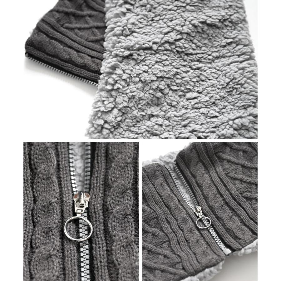 marai（マーライ） ネックウォーマー レディース メンズ 2way ニット