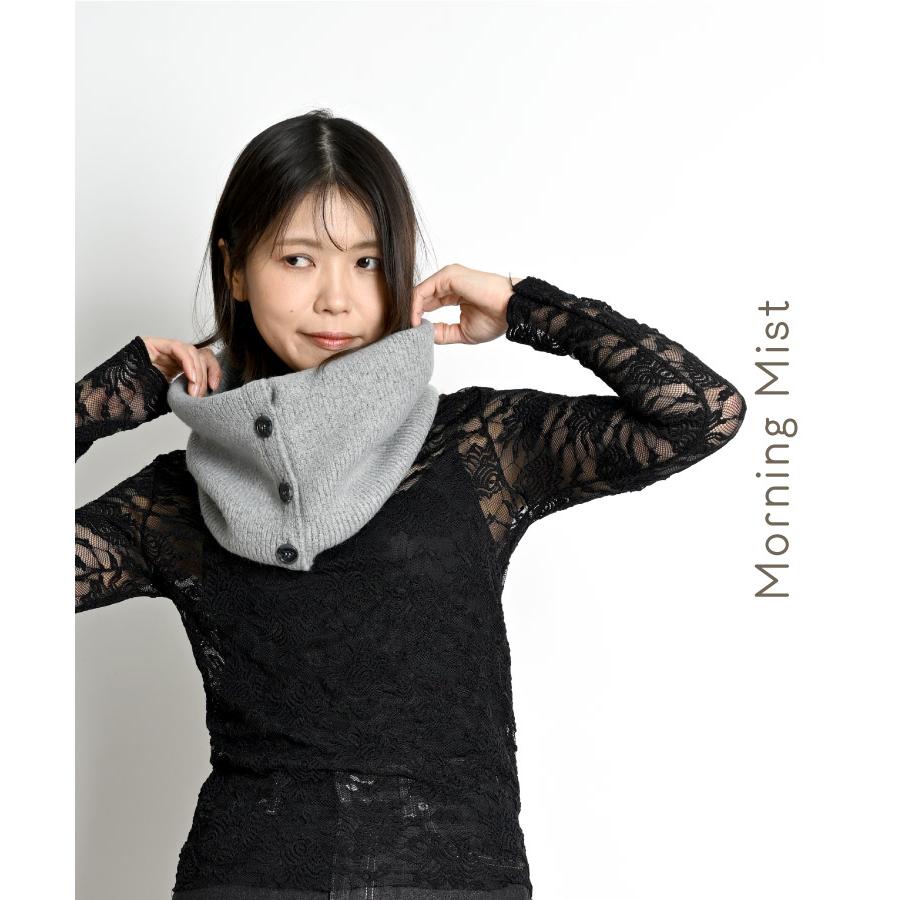 まろ様！ma'ry'ya(マリア) グレー ニット スヌード ネックウォーマー まろ様！ma'ry'ya(マリア) グレー ニット スヌード ネック