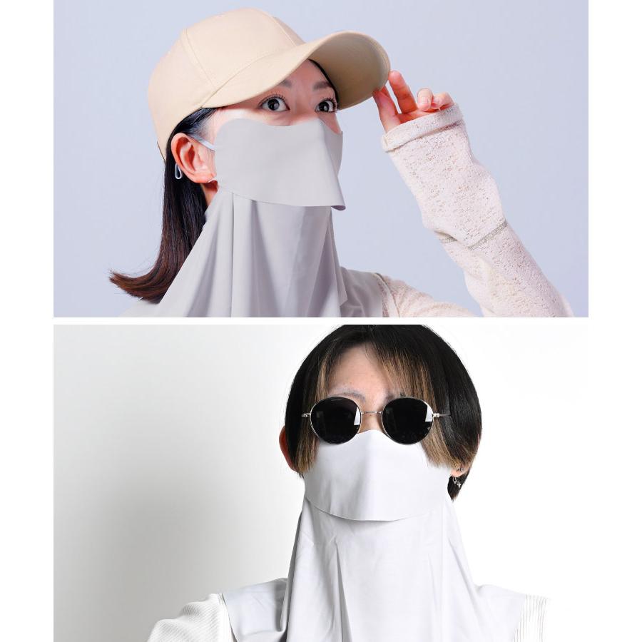 marai（マーライ） フェイスカバー UV 冷感 ひんやり レディース