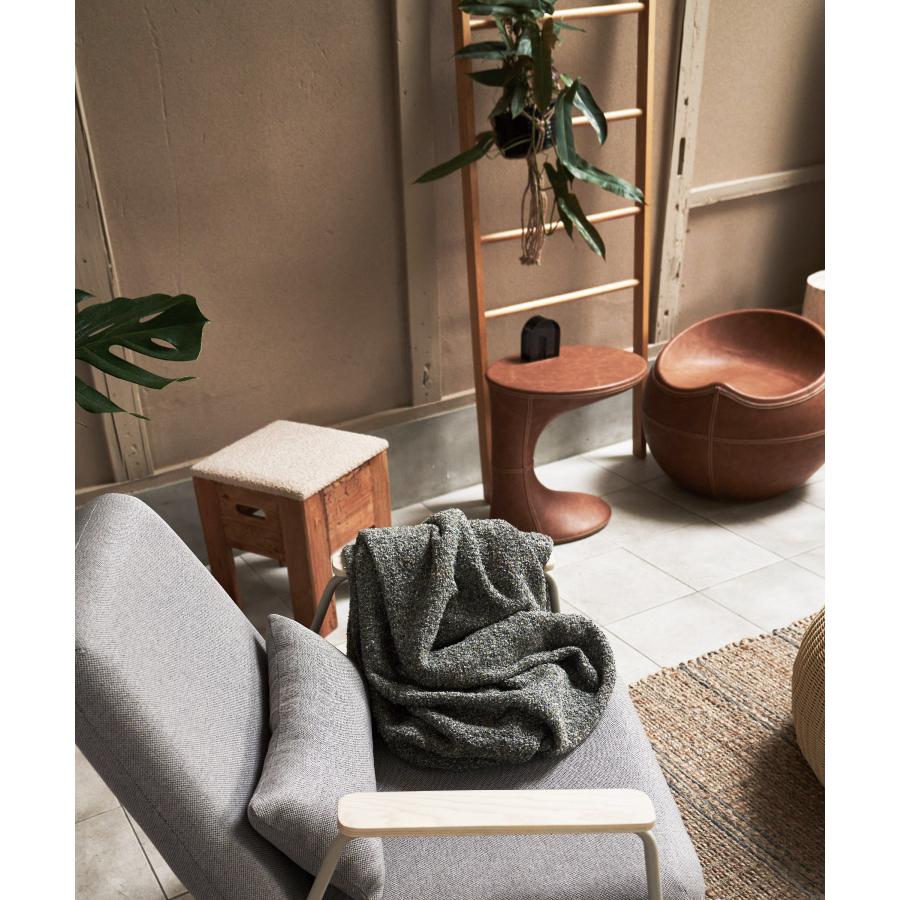 marai（マーライ） スツール 完成品 おしゃれ レザー 丸 オットマン