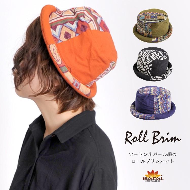 ハット 紳士 アウトドア 日よけ ダックス 春 夏 麻生地 2トーンカラー