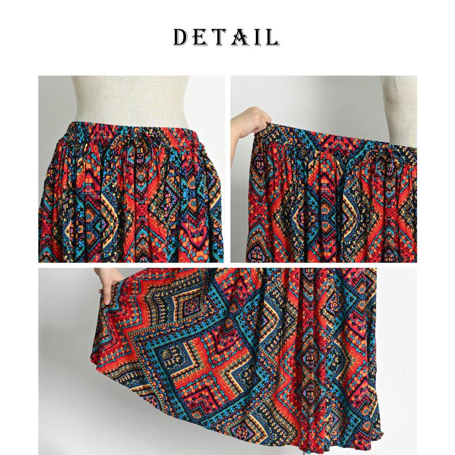 marai（マーライ） ロングスカート レディース ボトムス 総柄 幾何学柄