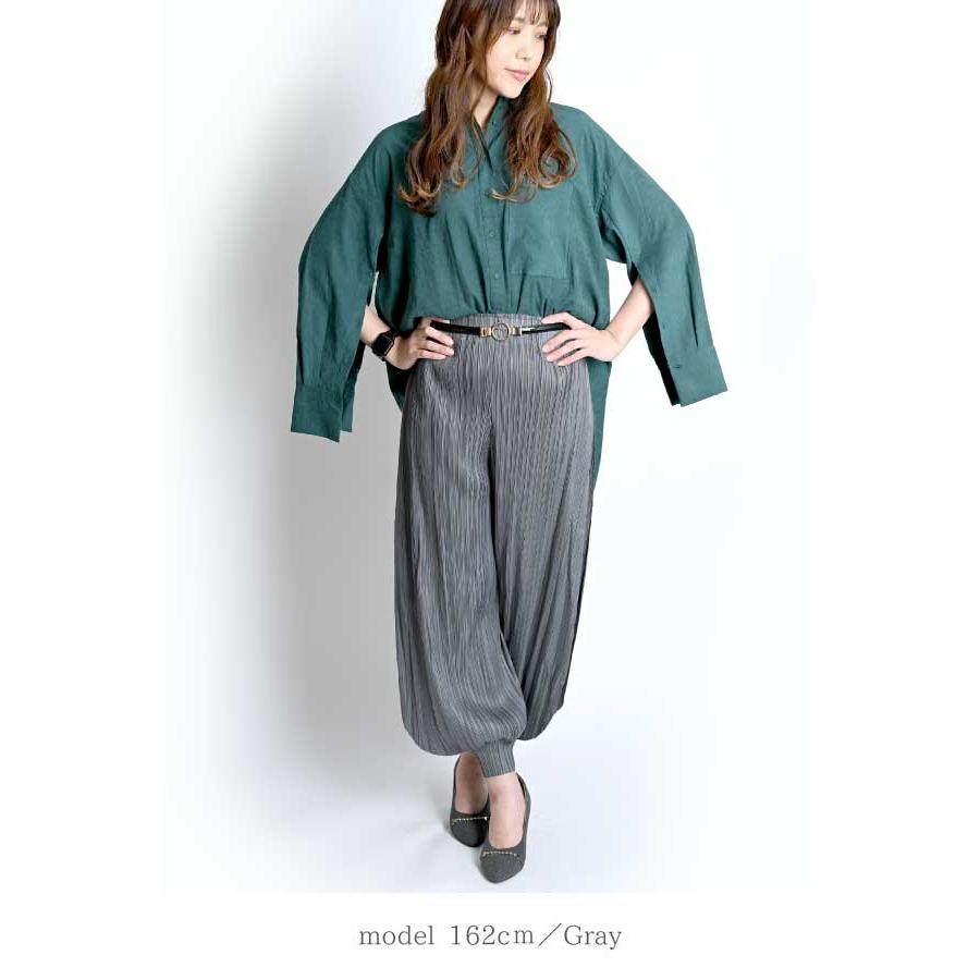 marai（マーライ） サルエルパンツ プリーツパンツ レディース 春 夏