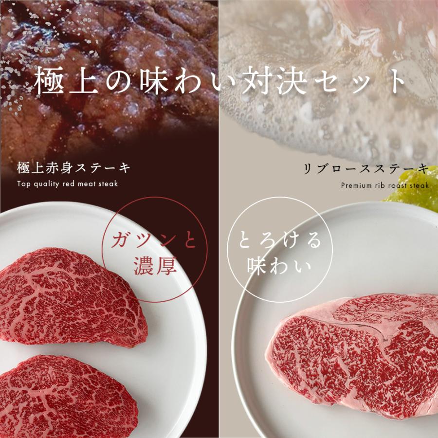 OPEN記念 ポイント10倍 黒毛和牛 肉 ステーキ食べ比べセット 800g (400g×2種)  お中元 御中元 ギフト サーロイン 冷蔵配送 誕生日 お返し 内祝 結婚祝い |  | 02