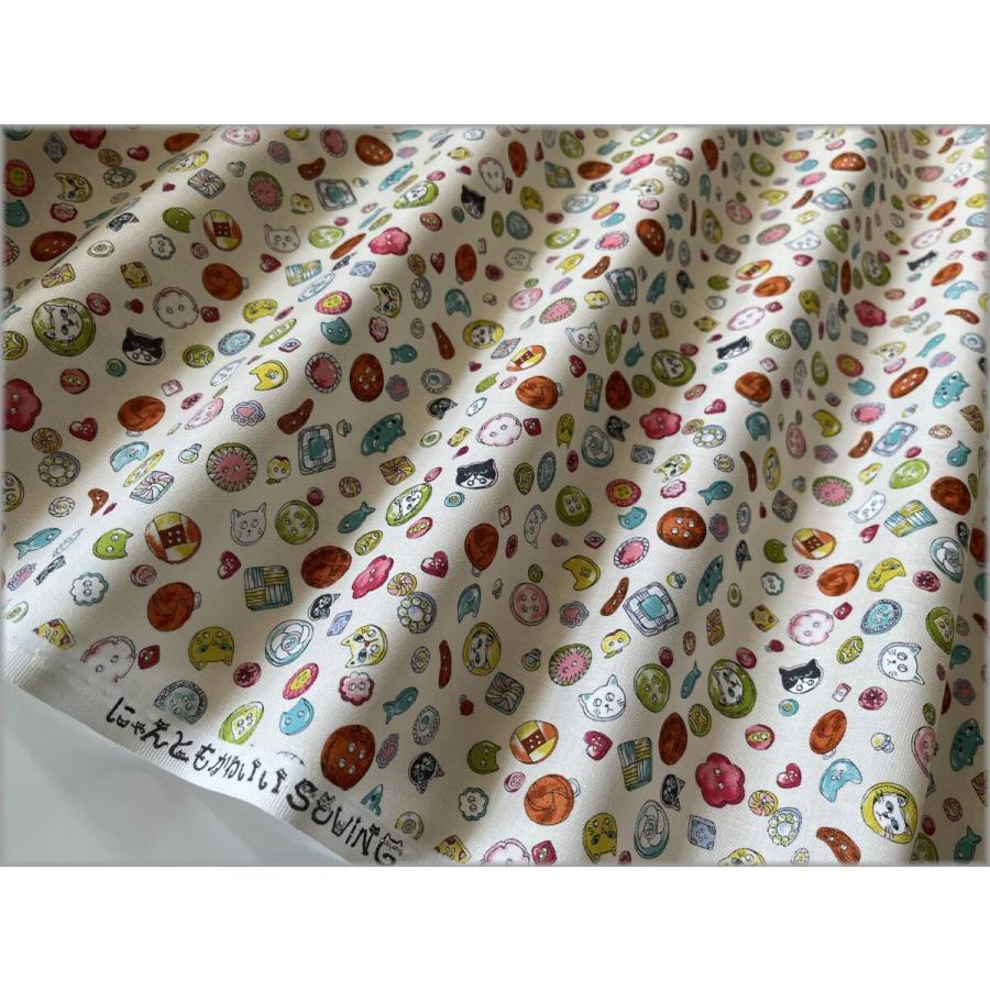 marble 50cm シーチング 生地 布 ネコ 猫 にゃんともかわいい sewing
