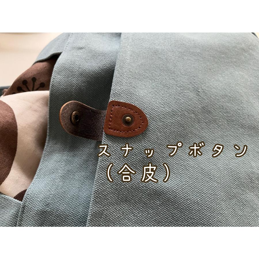 marble 巾着 トートバッグ 生地屋さんのかばん 8号 帆布 ヴィンテージ