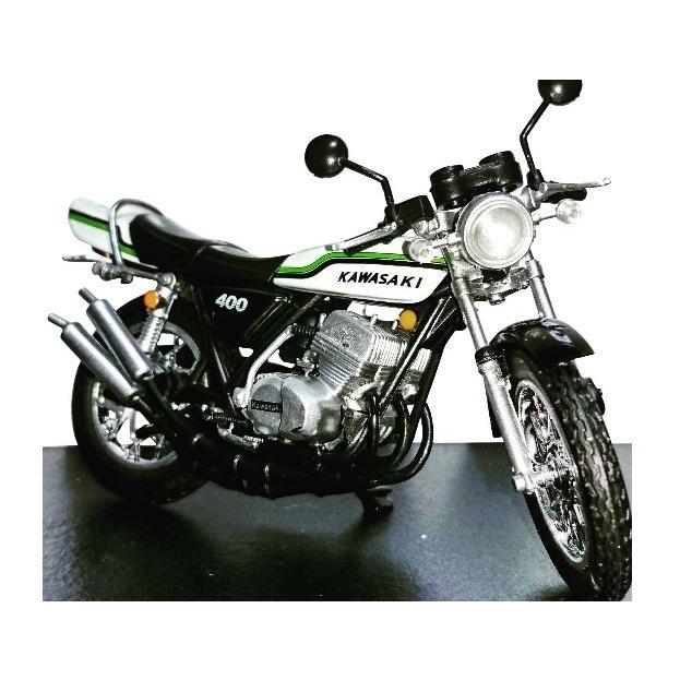 アオシマ　1/24　少年マガジン　カスタムバイクコレクション３　特攻の拓　真嶋秋生　ＫＨ４００　ＳＳ仕様　レインボースペシャル　未開封新品同様