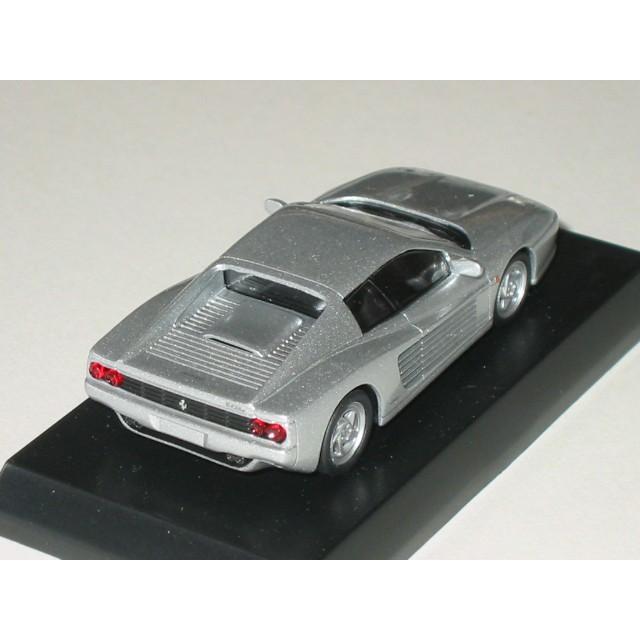 京商 1/64 フェラーリ ミニカーコレクション3 F512M 銀 組立済 