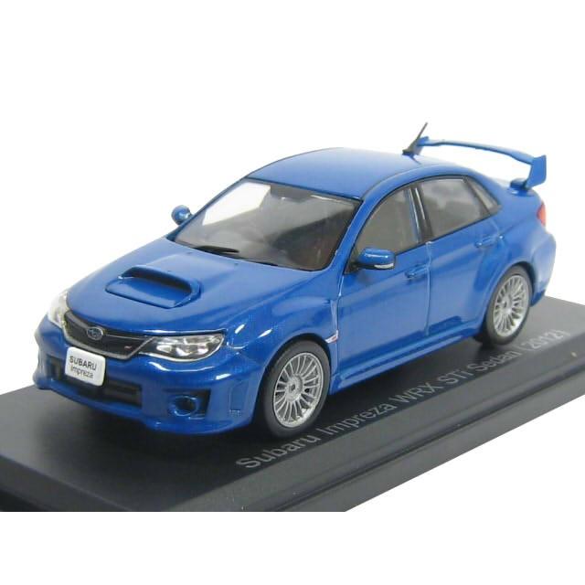 Ixo　1/43　スバル　インプレッサ　ＷＲＸ　ＳＴｉ　ＣＢＡ−ＧＶＢ型　2012　青｜marblebox