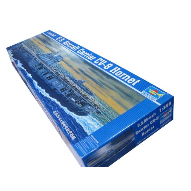 1/350　TRUMPETER　トランペッター　U.S.　Aircraft　Carrier　CV-8　Hornet　アメリカ海軍　空母　ホーネット また