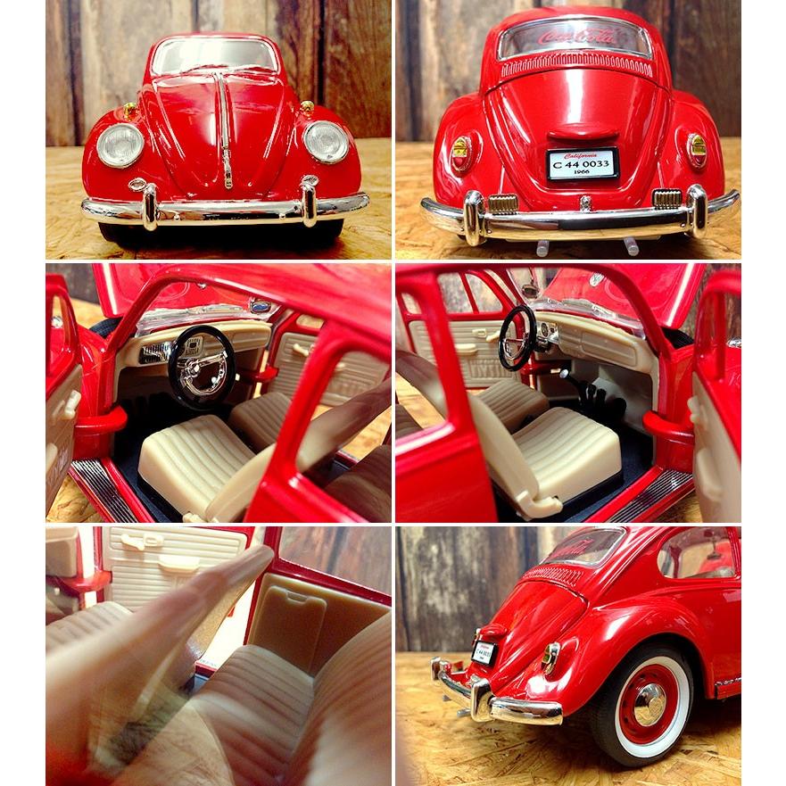 B3 コカコーラ ミニカー 1/18 VW ビートル // COKE アメリカン
