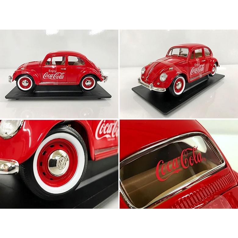 B3 コカコーラ ミニカー 1/18 VW ビートル // COKE アメリカン雑貨｜marblemarble｜06