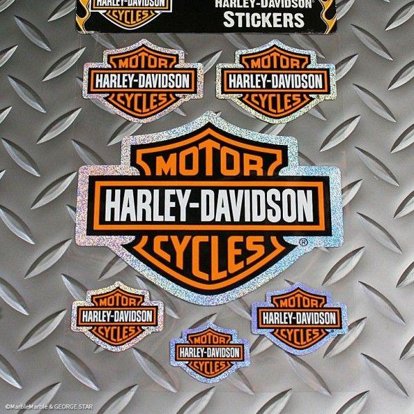 充実の品 A HARLEY-DAVIDSON デカール ステッカー #001 カスタムステッカー シール ハーレーダビッドソン ネコポス可