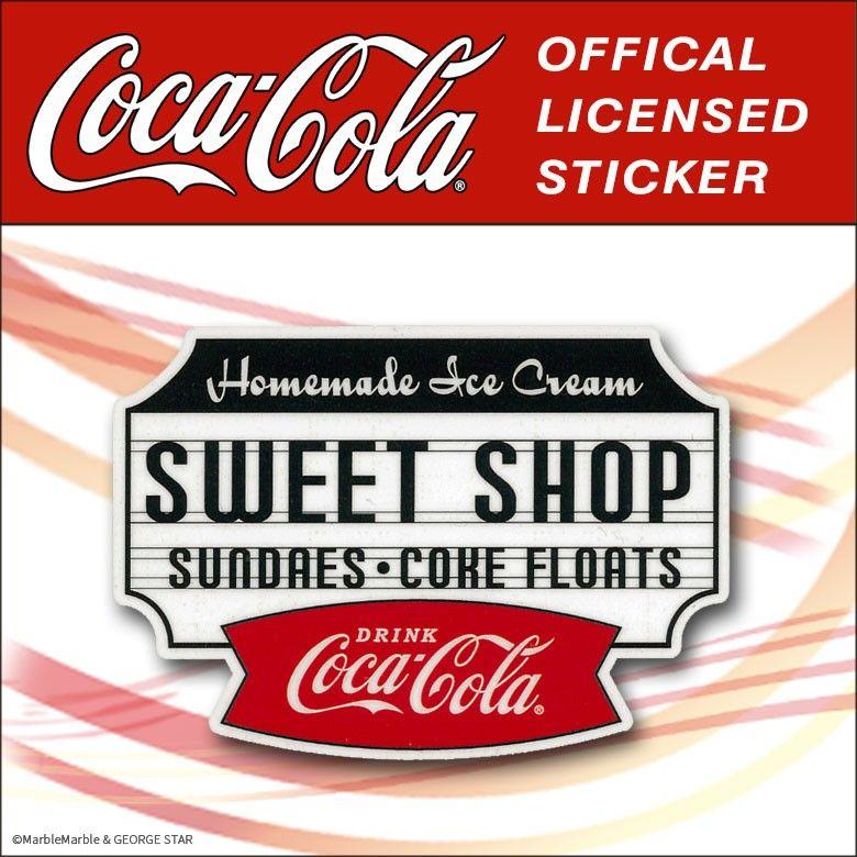 Coca Cola コカコーラ ステッカー デカールシール シリーズ２ 014 アメリカン雑貨 ネコポス対応 Stk 014 アメリカン雑貨のマーブルマーブル 通販 Yahoo ショッピング