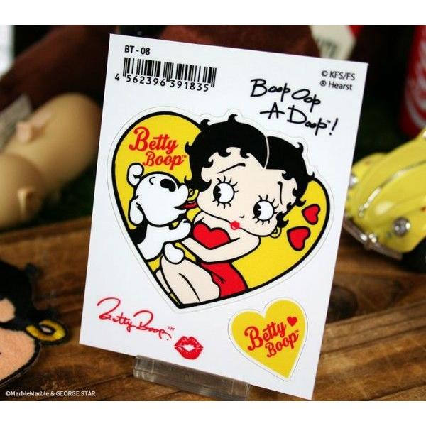 G4 ベティちゃん ベティ・ブープ ウォールステッカー #008 Love