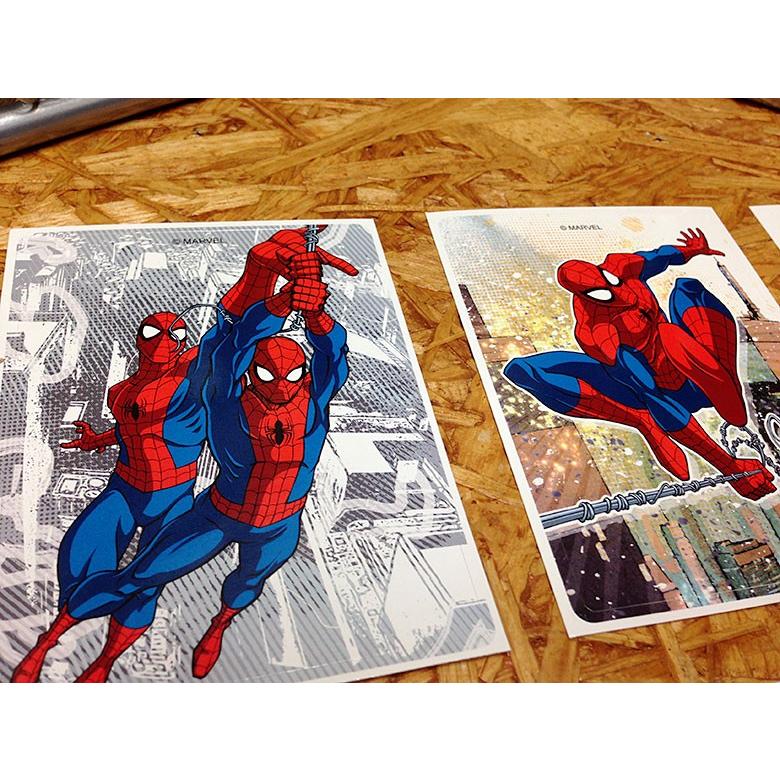 G6 ステッカーマシン ステッカー スパイダーマン 10種アソート