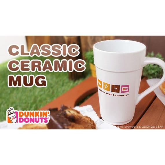 F3 DUNKIN' DONUTS ダンキンドーナツ クラシックマグ 16オンス ライセンス品 平行輸入品｜marblemarble｜02