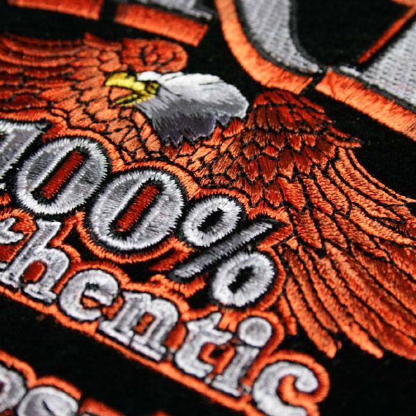 F4 バイカーズワッペン パッチ BIKER EAGLE LOGO アメリカ雑貨