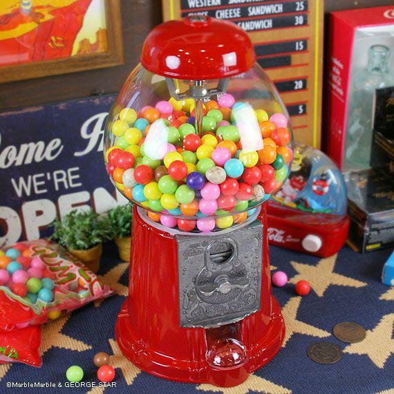 B4 ガムボールマシーン バンク クラシック 15インチ // ガムボール