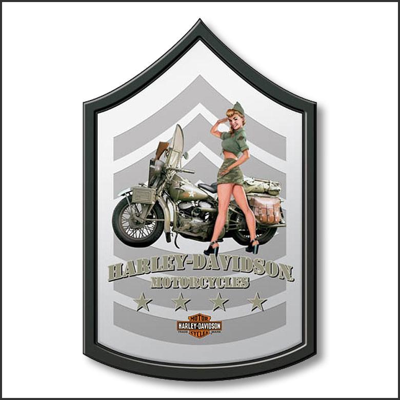 A1 ハーレーダビッドソン ミリタリー ミラー ARMY GIORGIA [ HDL-15215