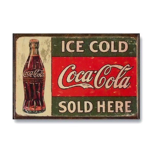 F3 Ice Box マグネット 磁石 #007 COKE 1916 Ice Cold // インテリア雑貨 / コカコーラ / アメリカ雑貨 / MADE IN USA｜marblemarble
