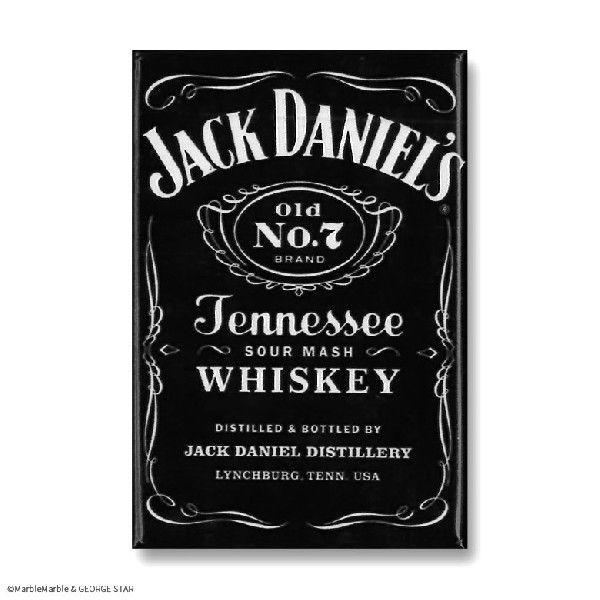 F3 Ice Box マグネット 磁石 #018 Jack Daniel Black // インテリア雑貨 / ジャックダニエル / アメリカ雑貨 / MADE IN USA｜marblemarble