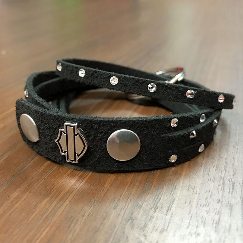 A4 HARLEY-DAVIDSON オフィシャル・キーホルダー #056 レザー製 