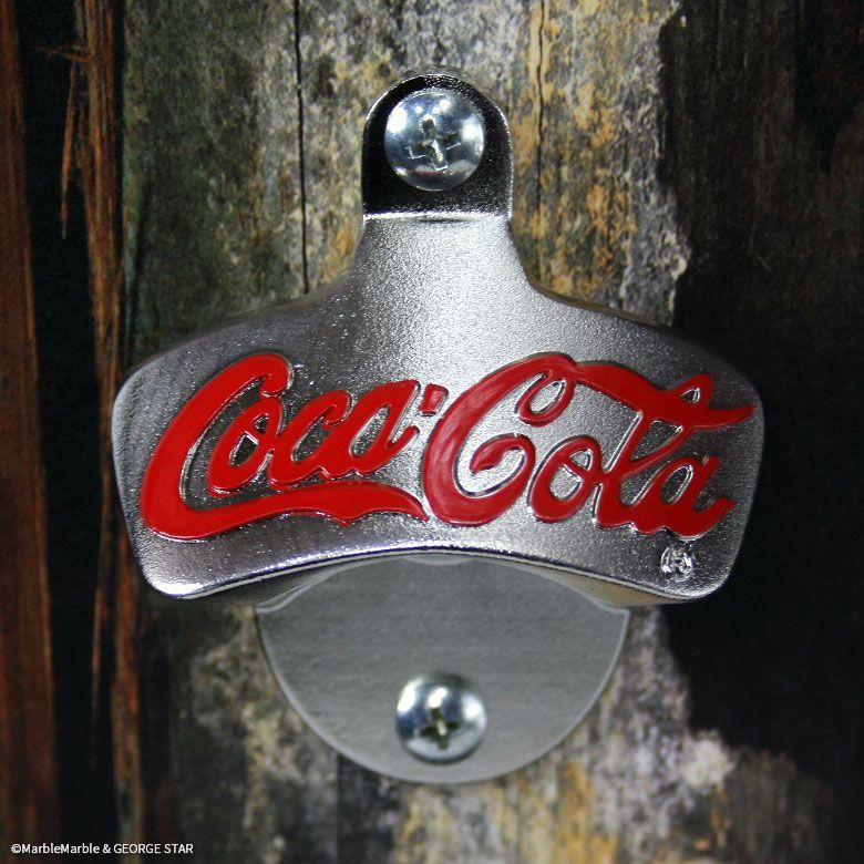 B3 Coca-Cola コカ・コーラ ボトルオープナー 壁付け式 栓抜き // アメリカン雑貨 / COKE / コーラグッズ｜marblemarble｜02