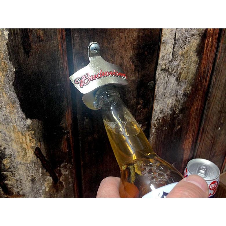B3 バドワイザー ボトルオープナー 壁付け式 栓抜き [ Budweiser BAR