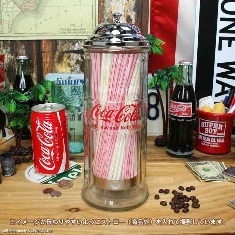 C3 コカコーラ ストローディスペンサー // Coca-Cola / COKE / コーラグッズ / ダイナー / アメリカン雑貨｜marblemarble｜02