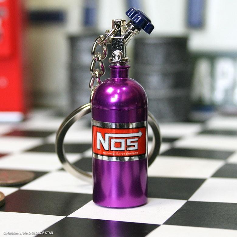 G3 Nos ボトル キーホルダー パープル // 小物入れ キーリング ニトロ