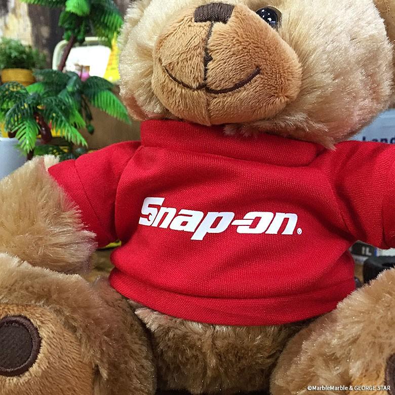B3 Snap-on ベアー ぬいぐるみ SNAPPY BEAR // スナップオン