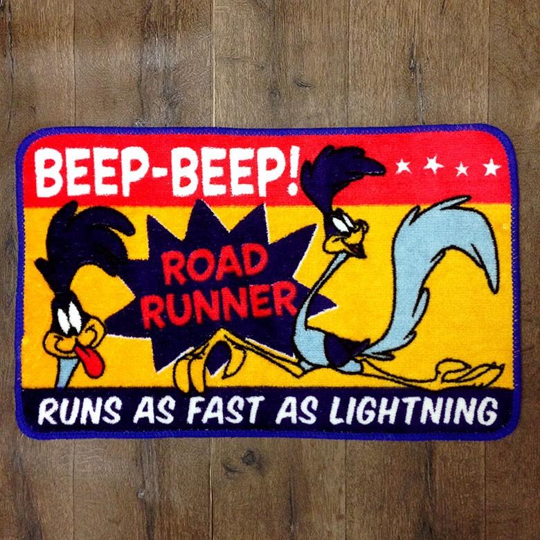 E4 ロードランナー フロアマット Beep // 玄関マット アメリカン雑貨