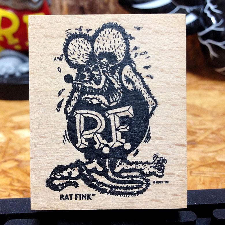 B3 ラットフィンク スタンプセット // ハンコ Rat Fink アメリカン雑貨