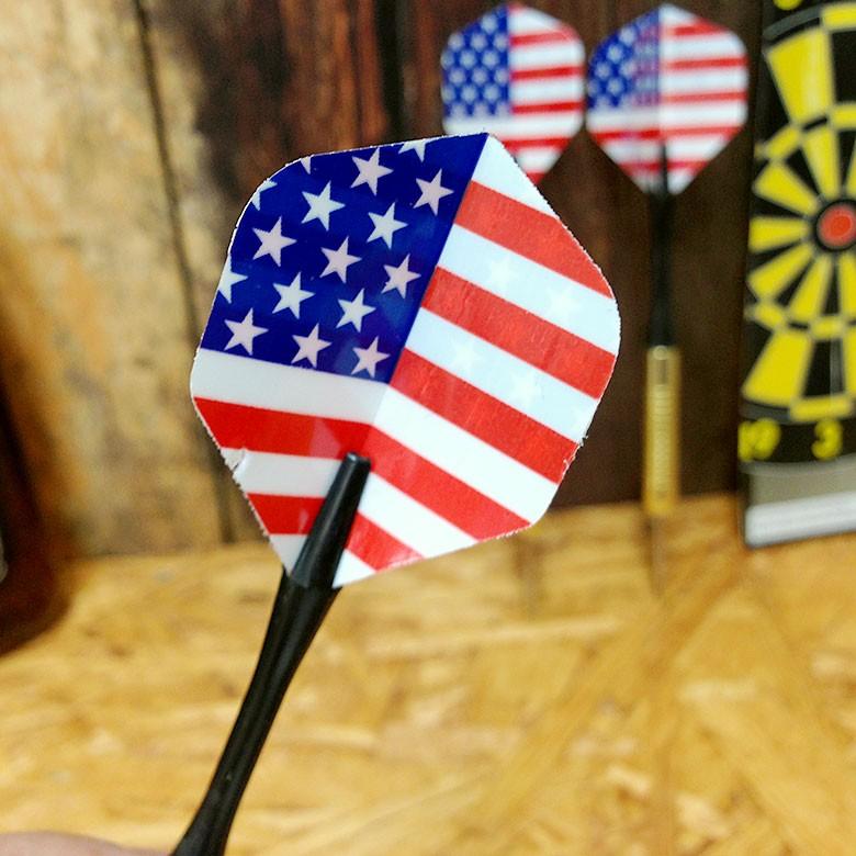 G5 ハードダーツ 3本セット 星条旗 USAフラッグ // ブラスバレル