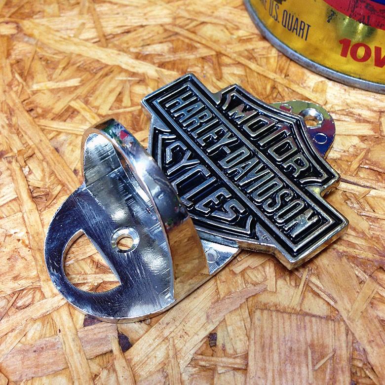 A2 ハーレーダビッドソン ボトルオープナー 壁付け用 // HARLEY