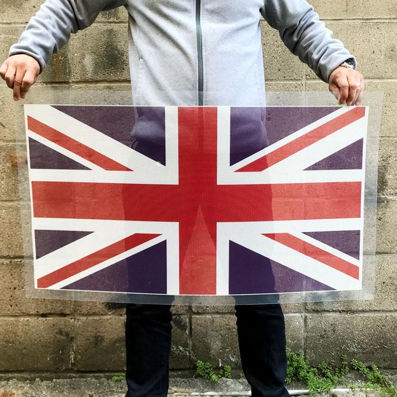 D4 ガラス用 ステッカー ユニオンジャック 車 窓 目隠し 大きい デカール メッシュ Zak Oth 024 002 アメリカン雑貨のマーブルマーブル 通販 Yahoo ショッピング