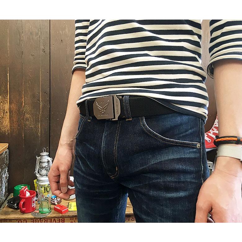 B3 ミリタリー ベルト Air Force エアフォース [ ガチャベルト